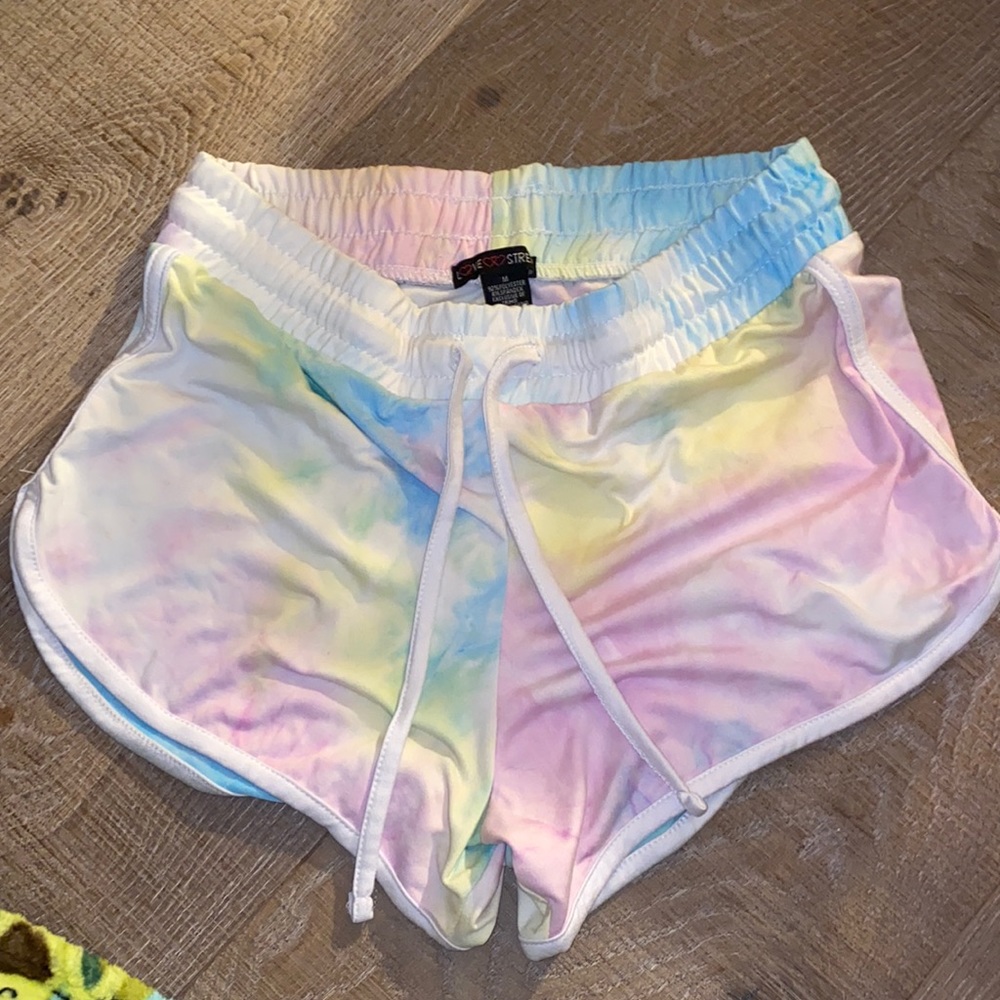 Soft tie dye shorts